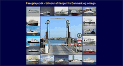 Desktop Screenshot of faergelejet.dk